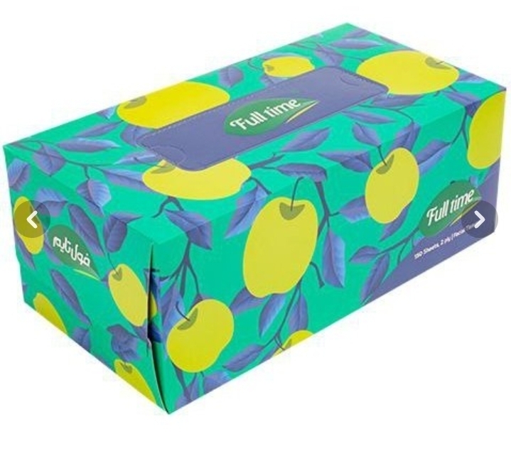 دستمال جعبه ای ۳۰۰برگ ۴عددی